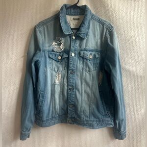 Hoxton Denim Men’s Blue Denim Jacket Size: Large